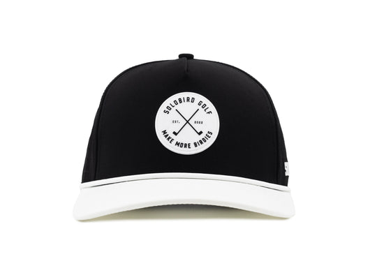 Make More Birdies SnapBack - Tuxedo