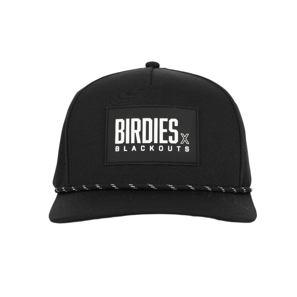 Birdies X Blackouts Snapback Black