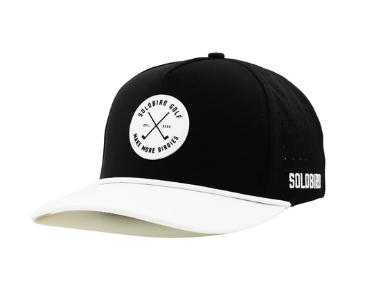 Make More Birdies SnapBack - Tuxedo
