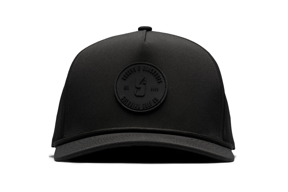 Bogeys and Blackouts Snapback - Black/Black