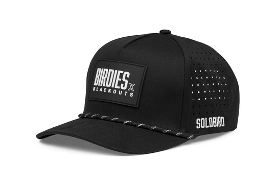 Birdies X Blackouts Snapback Black