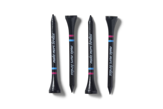 "Make More Birdies" Golf Tees (30 Pack)