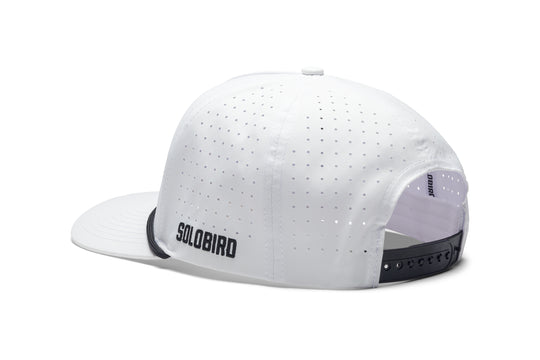 Make More Birdies Snapback White/White