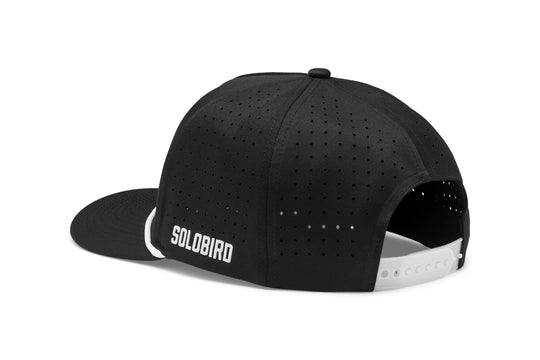 Make More Birdies Snapback - Black/White