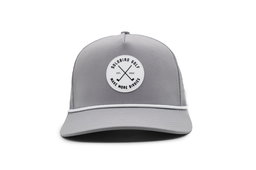 Make More Birdies Snapback - Grey
