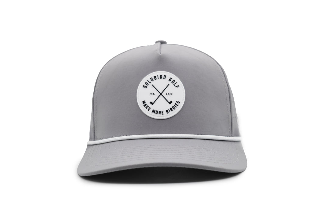 Make More Birdies Snapback - Grey