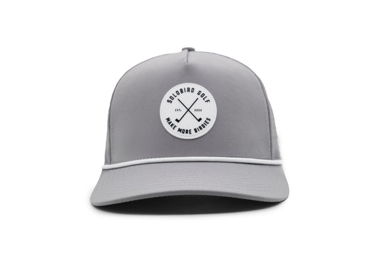 Make More Birdies Snapback - Grey