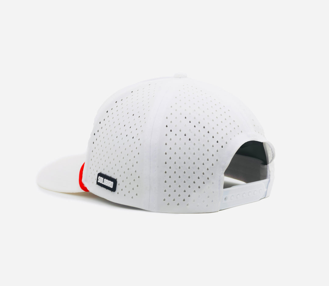 Make More Birdies - Snapback - White/Red