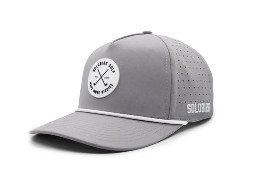 Make More Birdies Snapback - Grey