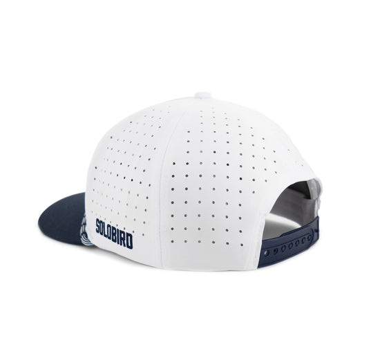 Make More Birdies Snapback - Navy/White