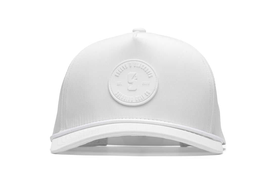 Bogeys & Blackouts Snapback - White/White