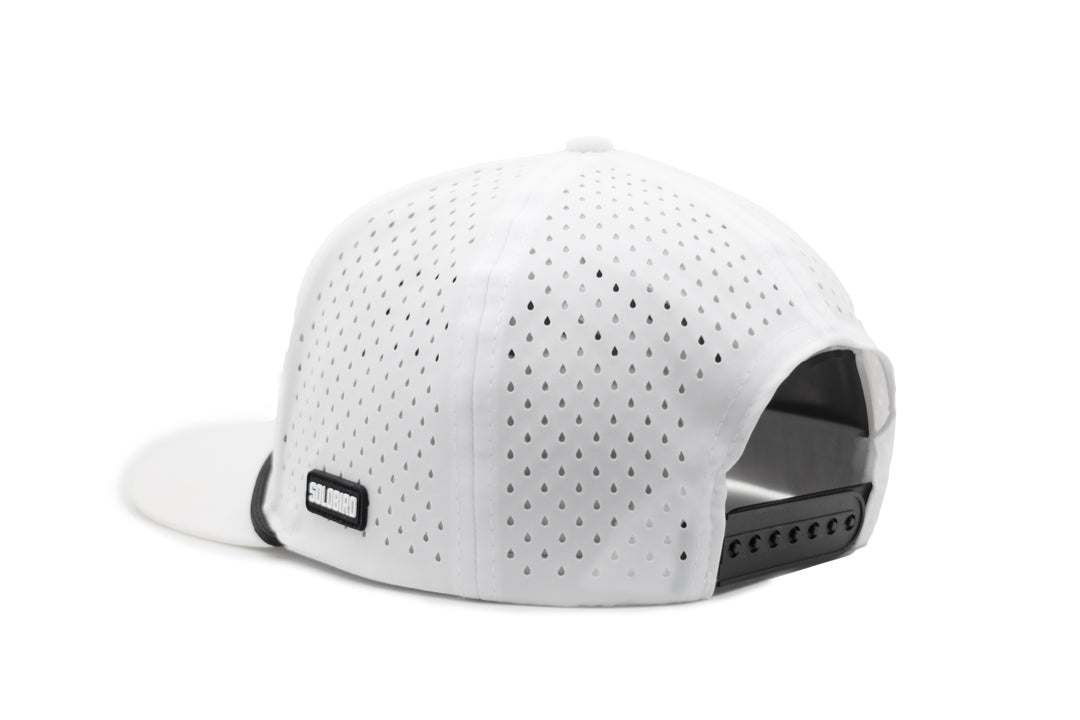 Birdies X Blackouts Snapback White Script